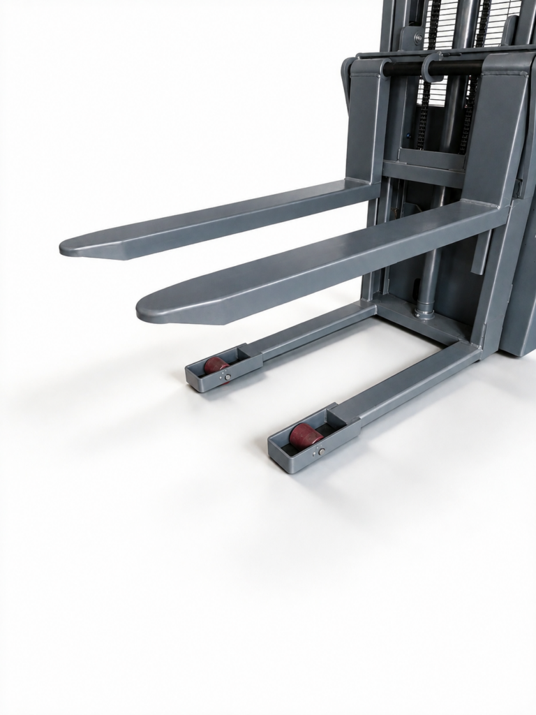 ES15W forks and stabilizing supports