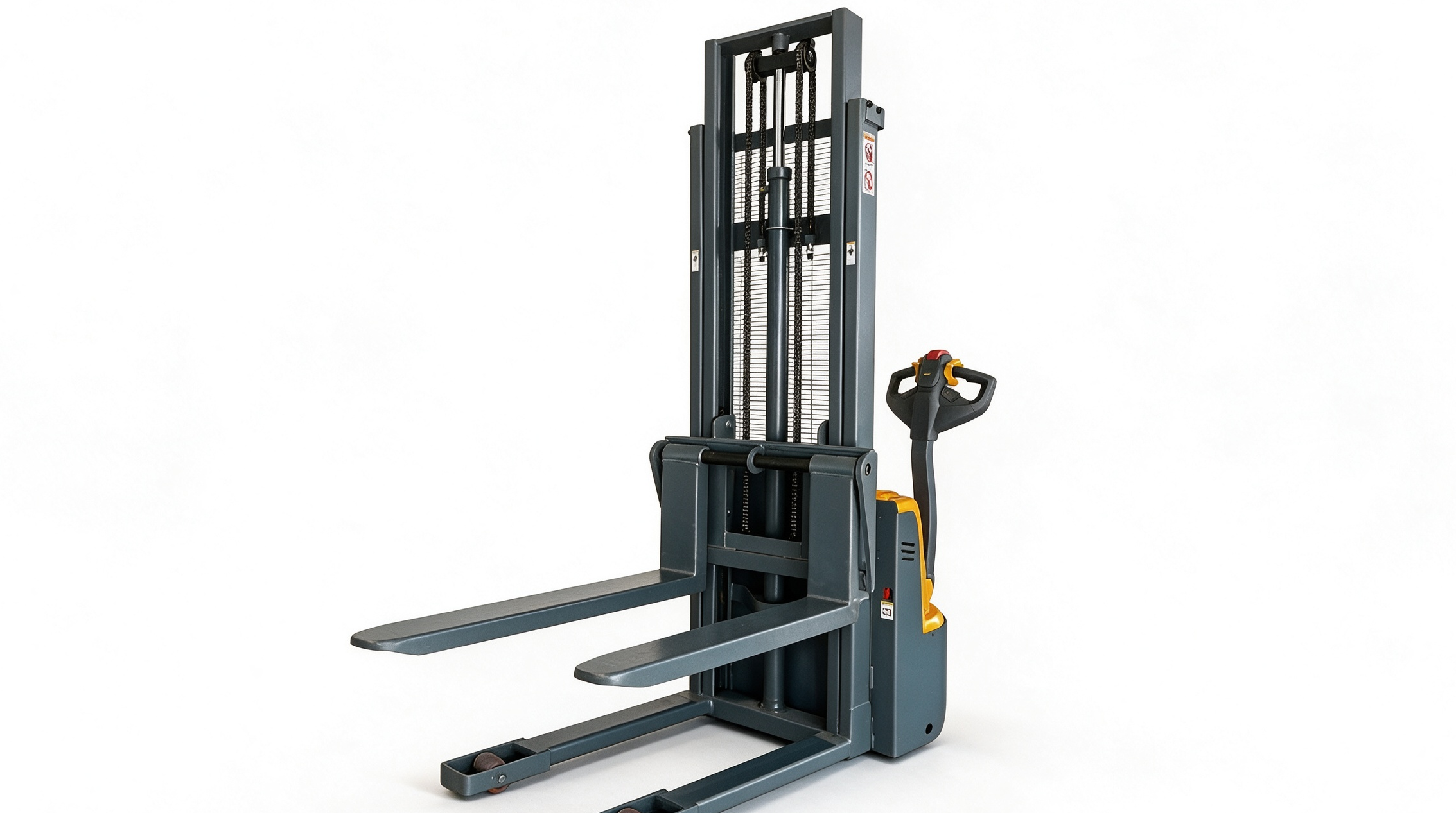 ES15W mast, chains and protective guard